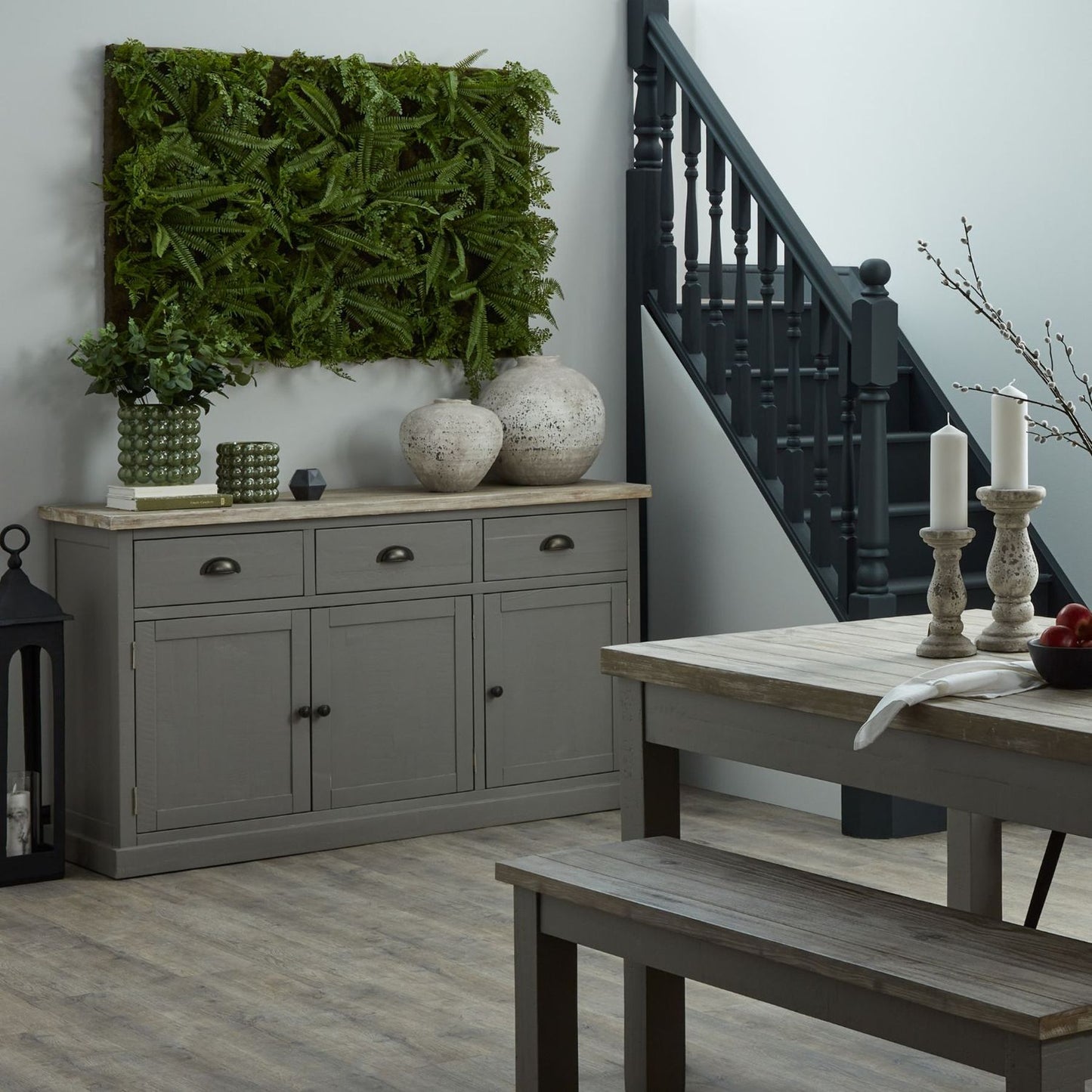 Fern And Greenery Wall Panel